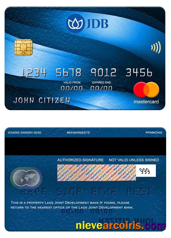 Laos Joint Development Bank mastercard